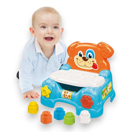 Picture of BABY CLEMMY ARMCHAIR BLUE